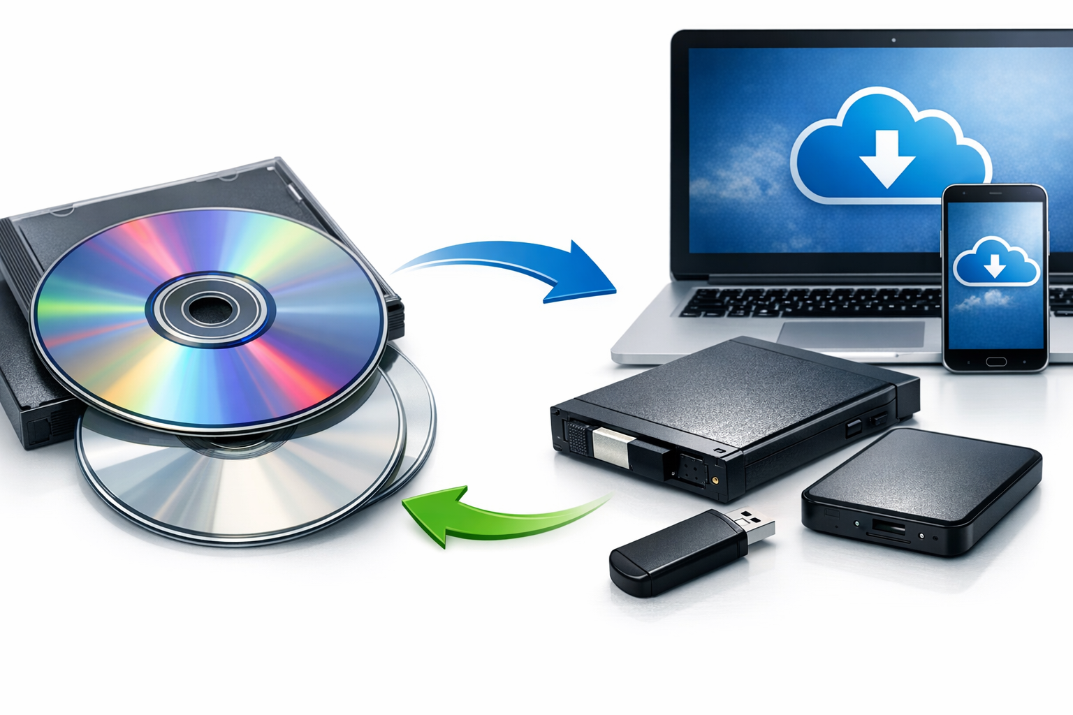 Digitalização de CD e DVD em Brasília