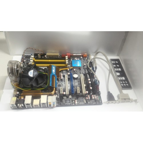 Placa Mãe Gamer Asus P5q Deluxe + Core2duo E8400 3ghz Placa Mãe Gamer Asus P5q Deluxe + Core2duo E8400 3ghz
