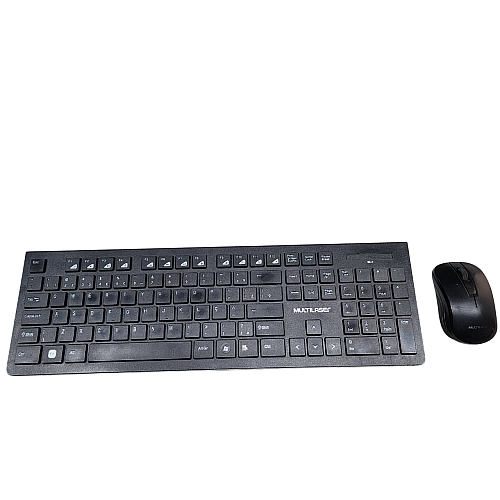 Kit teclado + Mouse sem fio Mutilaser