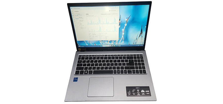 Notebook Acer Core i3 11a ger. 8Gb, 512Gb NVMe
