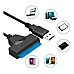 Adaptador Usb Para Sata Leitor Hd Ssd 2.5" Adaptador Usb Para Sata Leitor Hd Ssd 2.5"