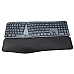 Teclado Ergonômico Sem Fio Recarregável