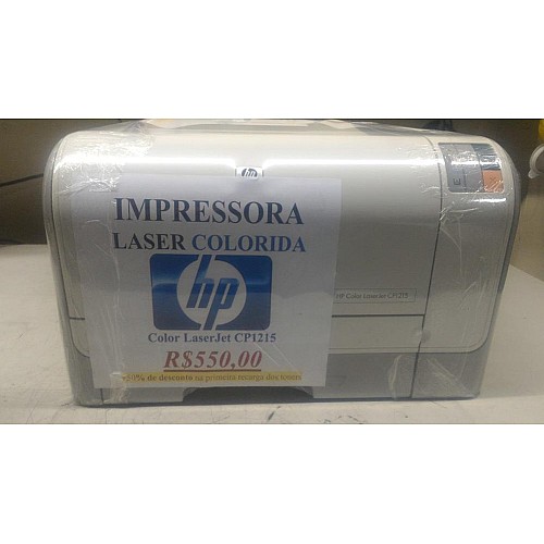 Impressora à Laser HP Color Laserjet CP1215