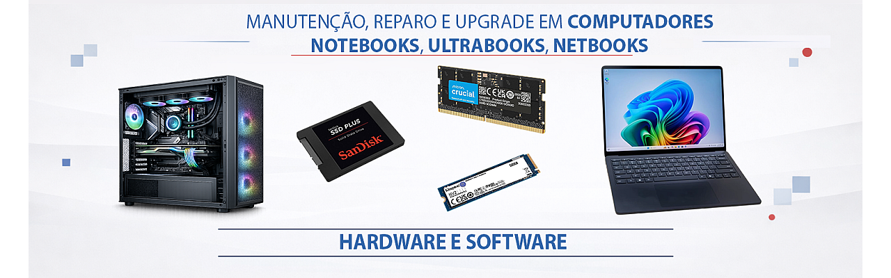 Reparo em computadores e notebooks