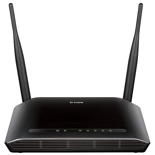 Roteador e Repetidor Wifi 300mbps 2 antenas Dlink DSL-2740E Roteador e Repetidor Wifi 300mbps 2 antenas Dlink DSL-2740E
